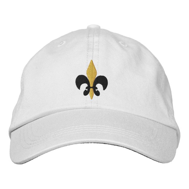 Casquette Brodée Fleur de lis (Devant)