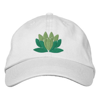 Casquette Brodée Fleur de Lotus