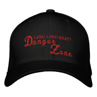 Casquette Brodée Flexfit Archer rouge de la zone de danger