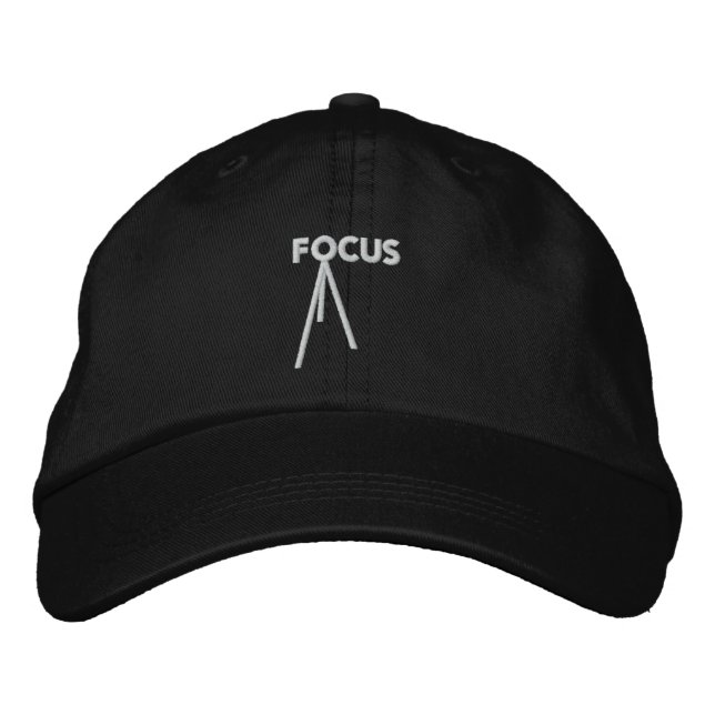 Casquette Brodée Focus réglable (Devant)