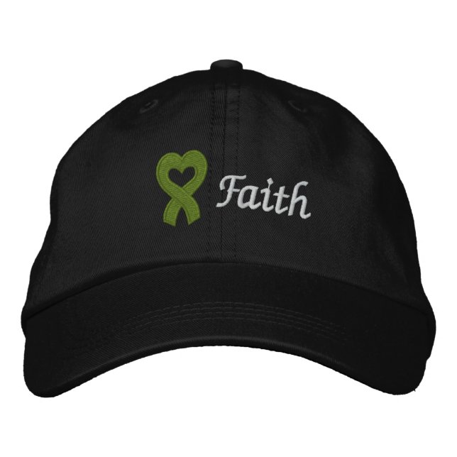 Casquette Brodée Foi - Lymphome (Devant)