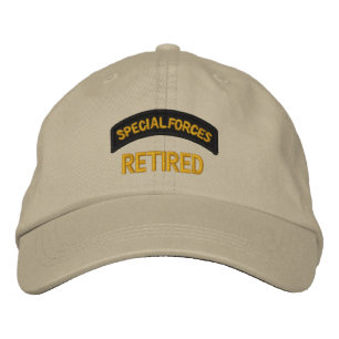 Casquette Brodée Forces spéciales retraitées