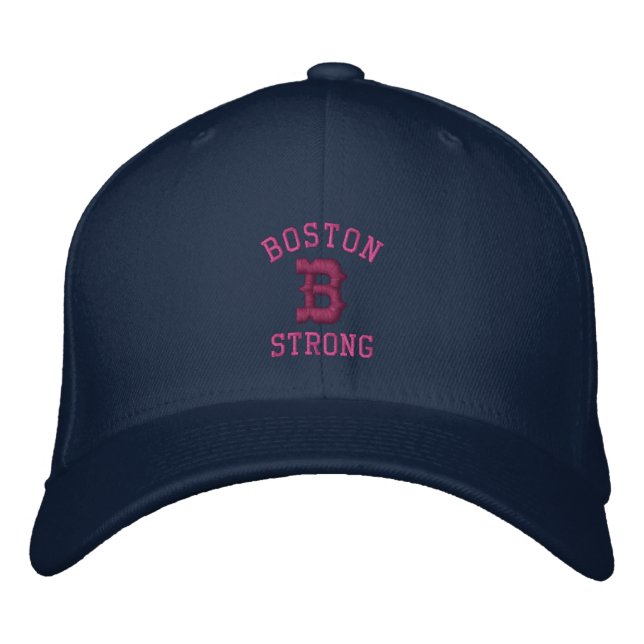 Casquette Brodée Fort de Boston (Devant)
