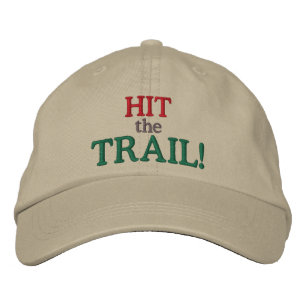 Casquette Brodée Frappez le sentier !