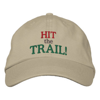 Casquette Brodée Frappez le sentier !