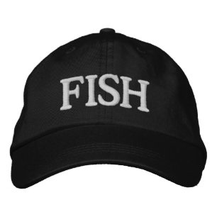 Casquette Brodée Funky Novelty Mens Mode Style FISH