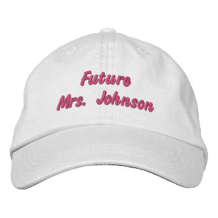 Casquette Brodée Futur personnalisé Mme Bride Cadeau Fiancée person