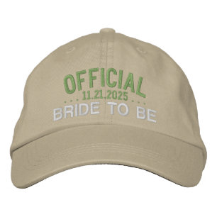 Casquette Brodée Future mariée officielle drôle citation kaki olive