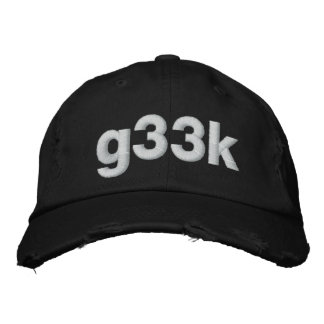 Casquette Brodée g33 k