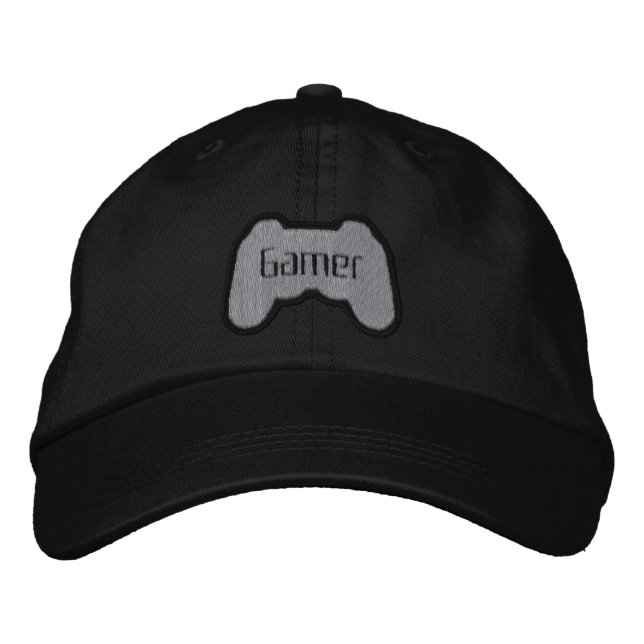 Casquette Brodée Gamer (Devant)