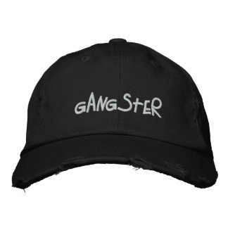 CASQUETTE BRODÉE GANGSTER