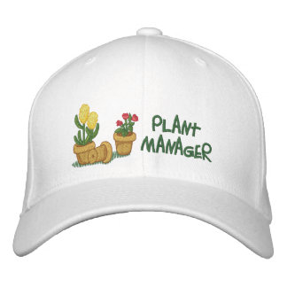 Casquette Brodée Gestionnaire plante