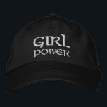 Casquette Brodée Girl Power Simple Moderne Typographie Personnalisé<br><div class="desc">Girl Power Simple Moderne Typographie Personnalisée Brodée Casquette de baseball comprend le texte simple moderne brodé "Girl Power". Parfait comme cadeau pour votre meilleur ami,  cousin,  soeur,  maman et plus. Créé par Evco Studio www.zazzle.com/store/evcostudio</div>
