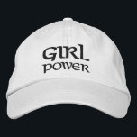 Casquette Brodée Girl Power Simple Moderne Typographie Personnalisé<br><div class="desc">Girl Power Simple Moderne Typographie Personnalisée Brodée Casquette de baseball comprend le texte simple moderne brodé "Girl Power". Parfait comme cadeau pour votre meilleur ami,  cousin,  soeur,  maman et plus. Créé par Evco Studio www.zazzle.com/store/evcostudio</div>
