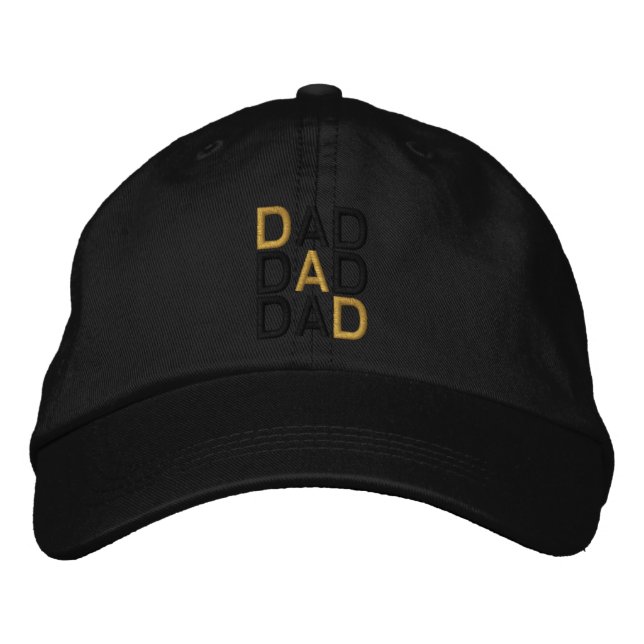 Casquette Brodée Golden Papa (Devant)