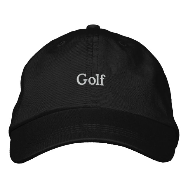 Casquette Brodée Golf (Devant)
