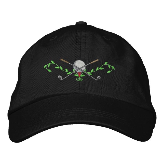 Casquette Brodée Golf Crest (Devant)