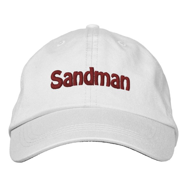 Casquette Brodée Golf drôle SANDMAN de nouveauté de la mode des (Devant)