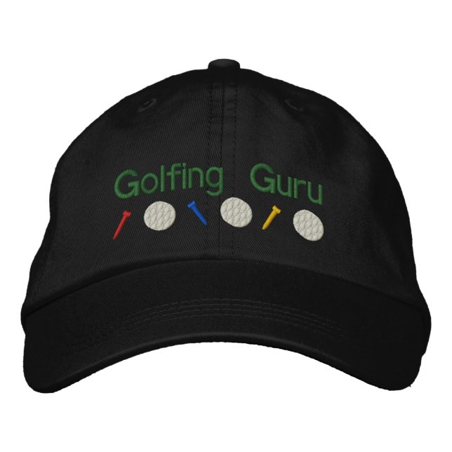 Casquette Brodée Golf Guru (Devant)