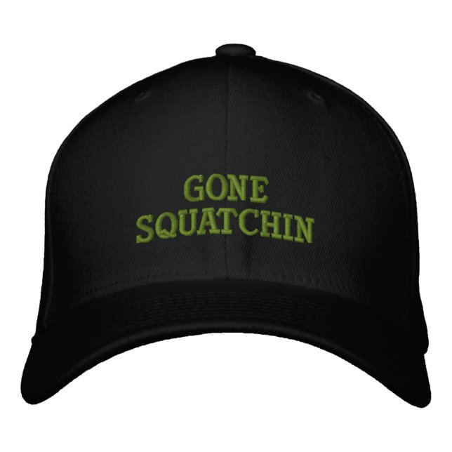 Casquette Brodée Gone Squatchin (Devant)