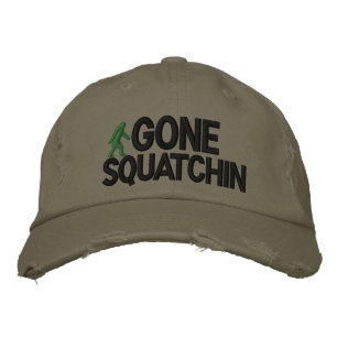 Casquette Brodée Gone Squatchin Deluxe version