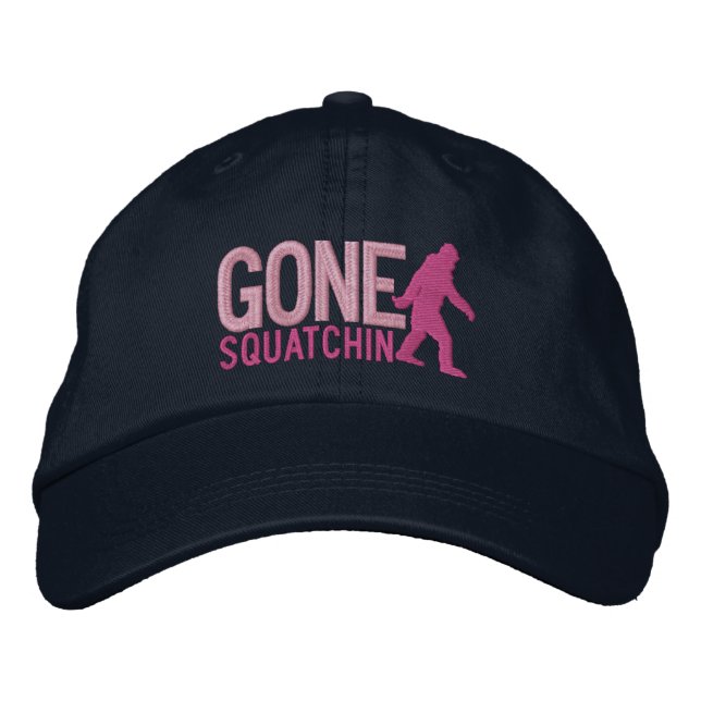Casquette brodée GONE SQUATCHIN LARGE (Devant)