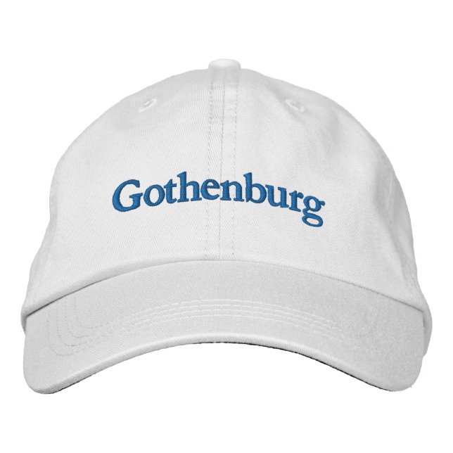 Casquette Brodée Gothenburg City Pride (Devant)