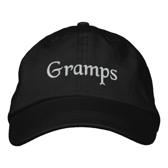 Casquette Brodée Grammes (Devant)
