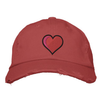 Casquette Brodée Grand coeur