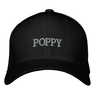 Casquette Brodée Grand-père du pavot