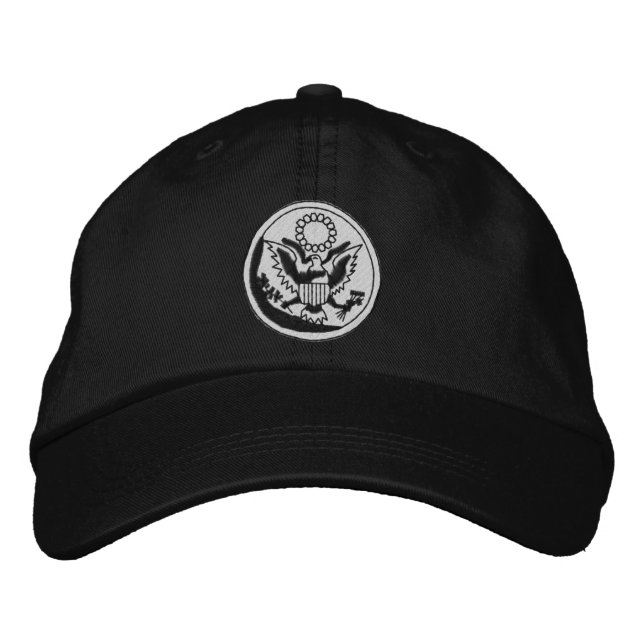 Casquette Brodée Grand Sceau américain (Devant)