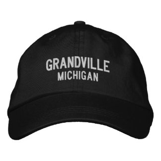 Casquette Brodée Grandville Michigan Embroidered Baseball Hat