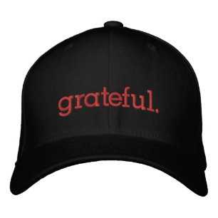 Casquette Brodée Gratitude Gratte Thanksgiving