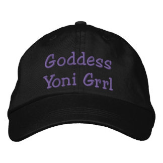 Casquette Brodée Grille Goddess Yoni