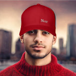 Casquette Brodée gris rouge et clair personnalisé<br><div class="desc">Casquette de baseball personnalisé - Brodé dans les tons gris clair et rouge.Ce casquette est l'accessoire ultime pour ceux qui aiment le garder classe avec une touche d'épice. C'est facile de mettre son nom et ses initiales dessus en ce moment.</div>