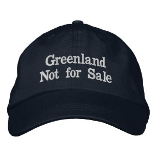 Casquette Brodée Groenland non à vendre