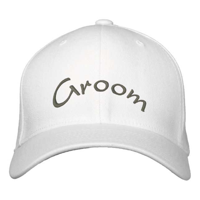 Casquette Brodée Groom (Devant)