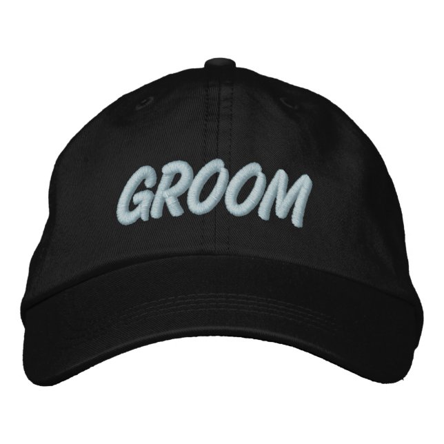 Casquette Brodée Groom (Devant)