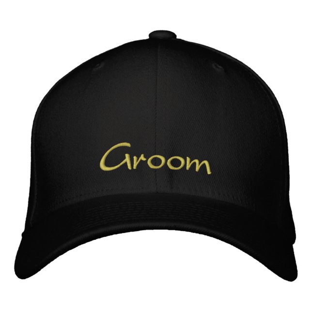 Casquette Brodée Groom (Devant)