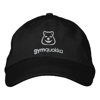 Casquette Brodée Gymquokka Signature White Logo Cap