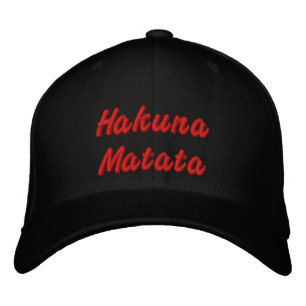 Casquette Brodée Hakuna Matata
