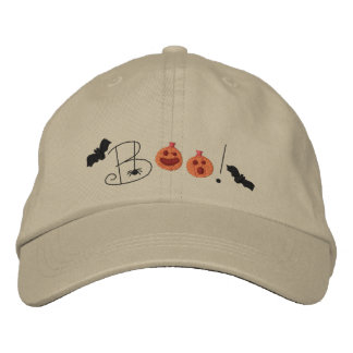 Casquette Brodée Halloween Boo