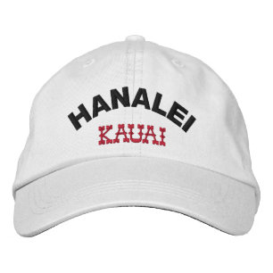 Casquette Brodée Hanalei Kauai Hawaii