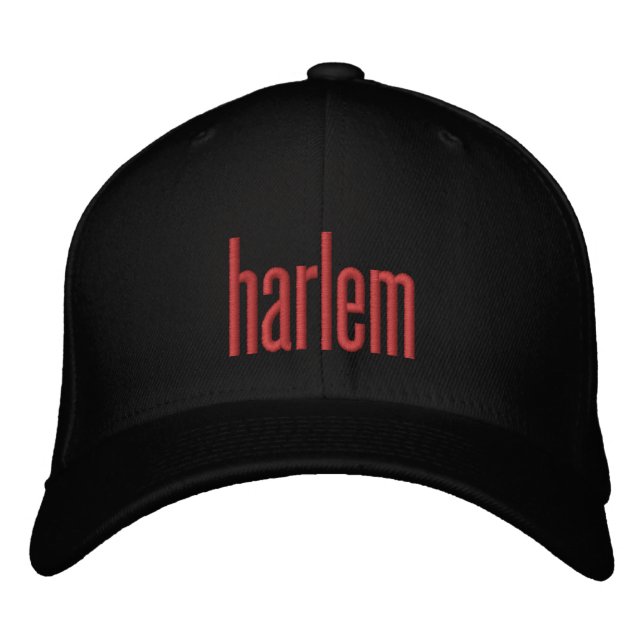 Casquette Brodée Harlem (Devant)