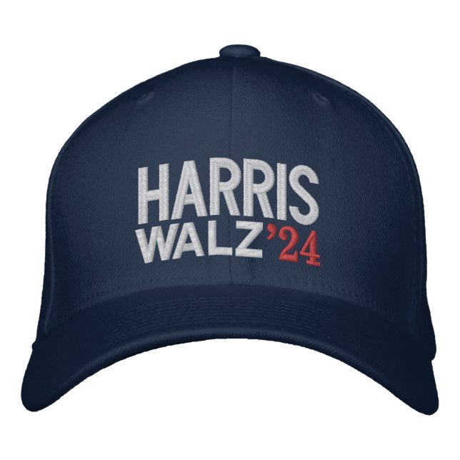 CASQUETTE BRODÉE HARRIS WALZ 2024 (Devant)