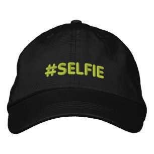 Casquette Brodée Hashtag Selfie Fashion Stiches