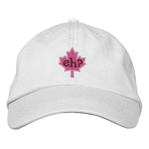 Casquette Brodée Hein canadien ? Broderie Feuille d'érable