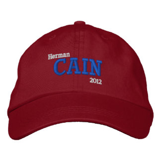 Casquette Brodée Herman Cain 2012