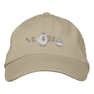 Casquette Brodée Heure du thé