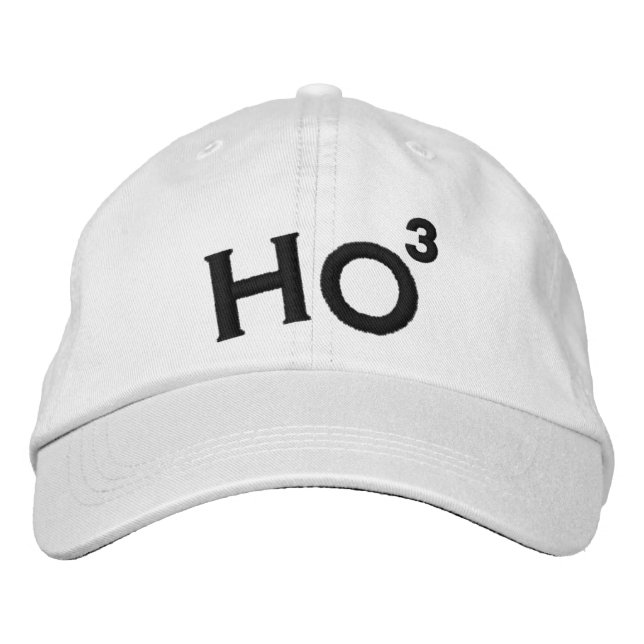 Casquette Brodée Ho Ho Ho (Devant)